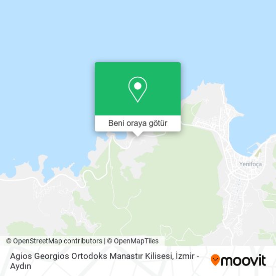 Agios Georgios Ortodoks Manastır Kilisesi harita