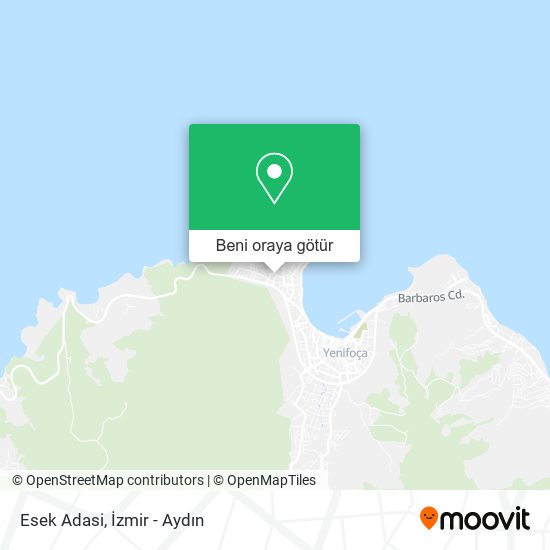 Esek Adasi harita