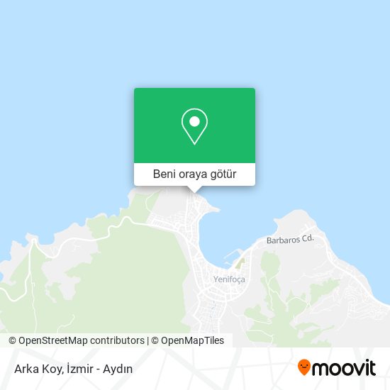 Arka Koy harita