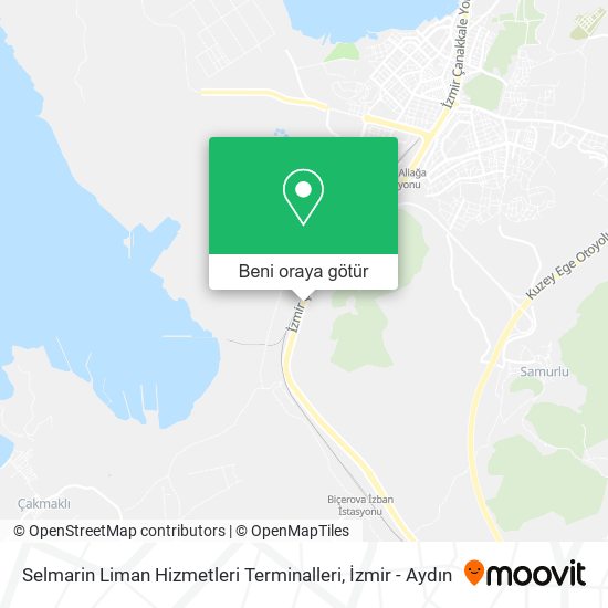 Selmarin Liman Hizmetleri Terminalleri harita