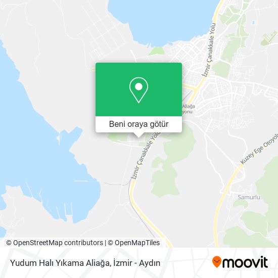 Yudum Halı Yıkama Aliağa harita