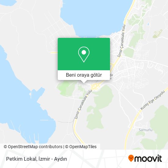 Petkim Lokal harita