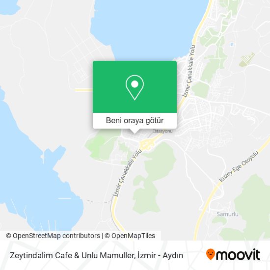 Zeytindalim Cafe & Unlu Mamuller harita