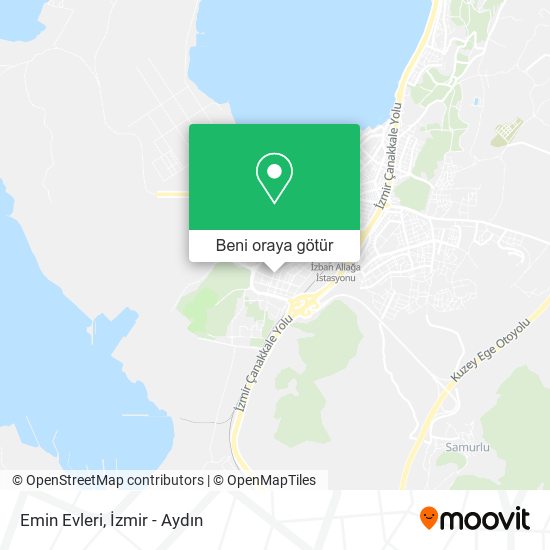 Emin Evleri harita