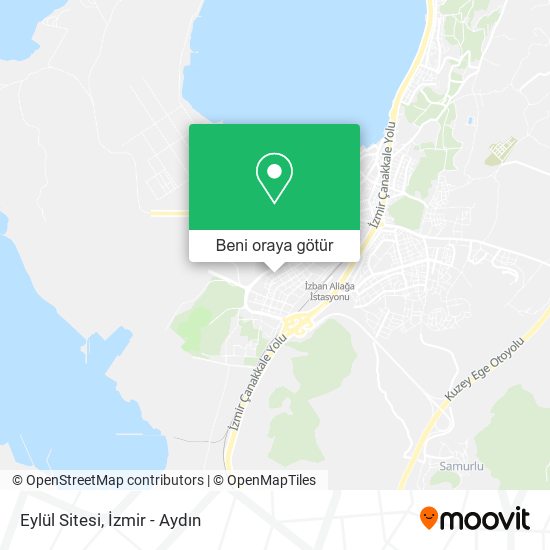 Eylül Sitesi harita