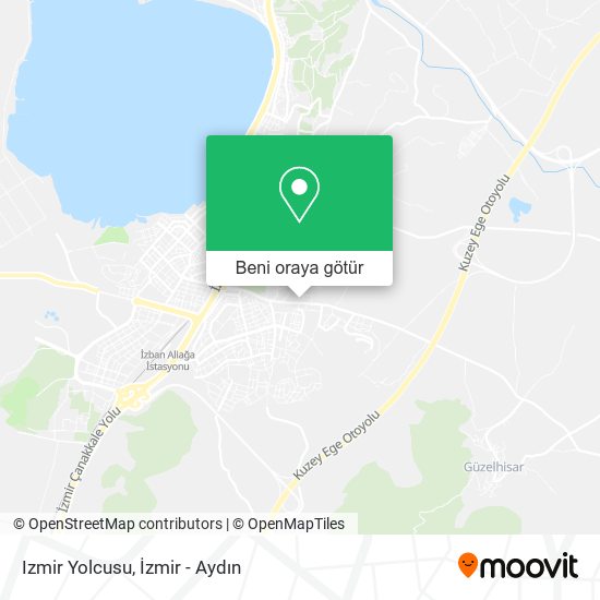 Izmir Yolcusu harita