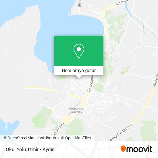 Okul Yolu harita