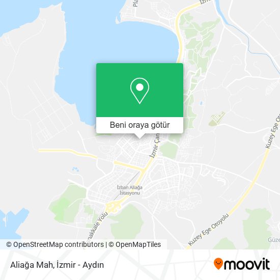 Aliağa Mah harita