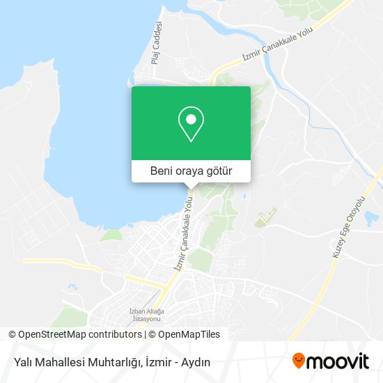 Yalı Mahallesi Muhtarlığı harita