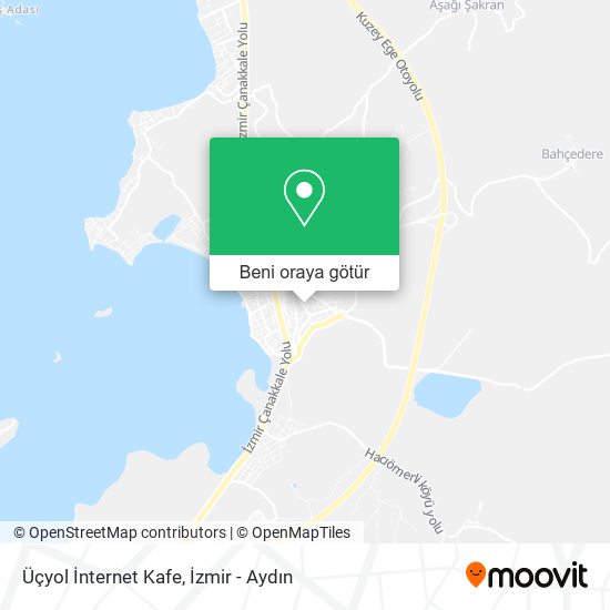 Üçyol İnternet Kafe harita