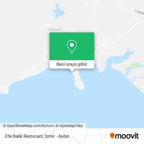 Efe Balık Restorant harita