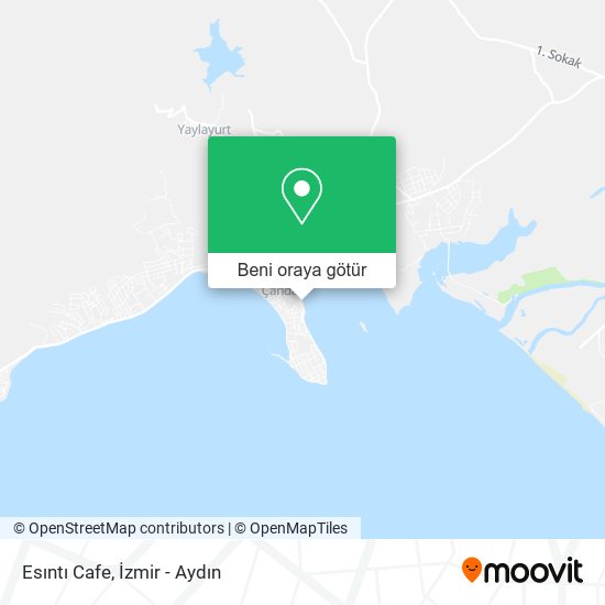 Esıntı Cafe harita