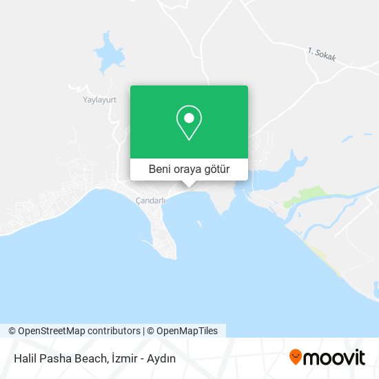 Halil Pasha Beach harita
