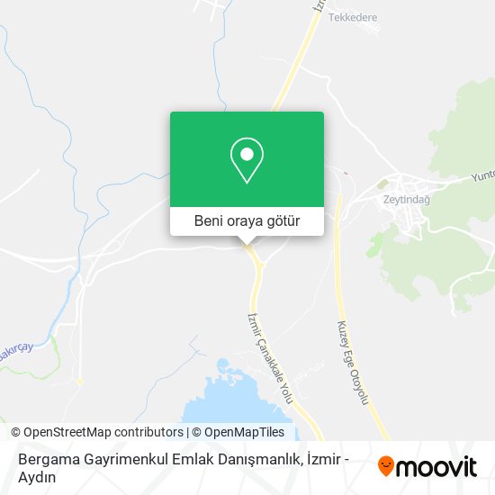 Bergama Gayrimenkul Emlak Danışmanlık harita