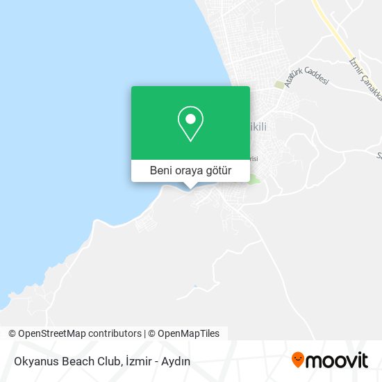 Okyanus Beach Club harita