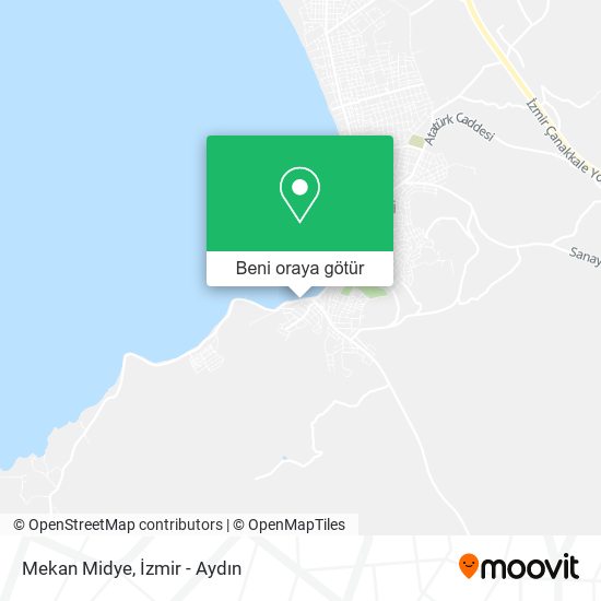 Mekan Midye harita