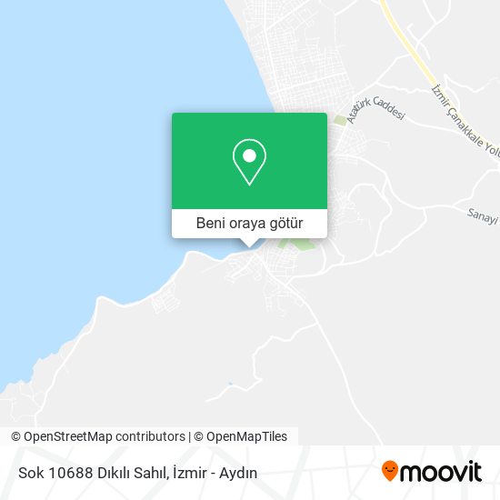Sok 10688 Dıkılı Sahıl harita