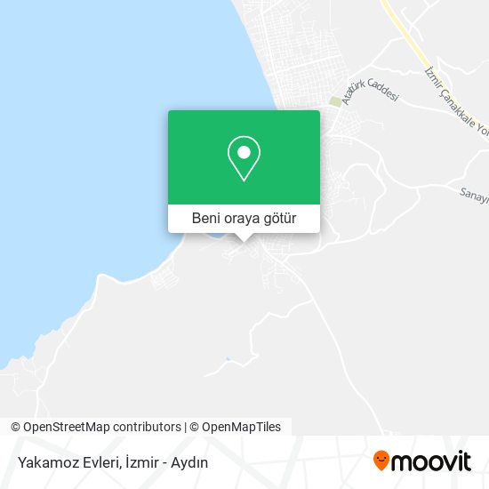 Yakamoz Evleri harita