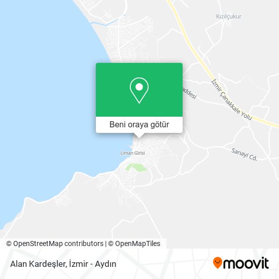 Alan Kardeşler harita