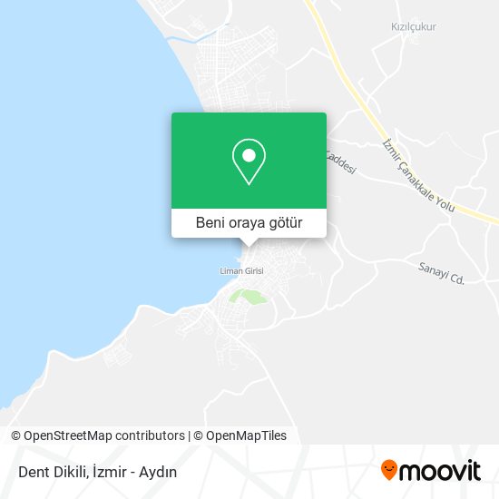 Dent Dikili harita