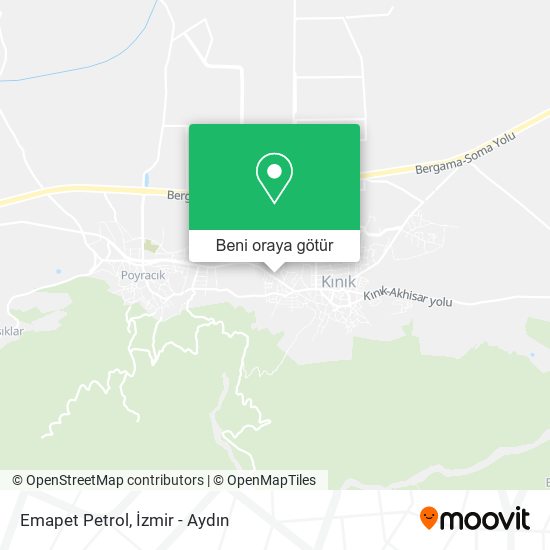 Emapet Petrol harita