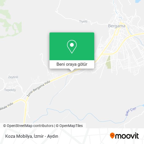 Koza Mobilya harita