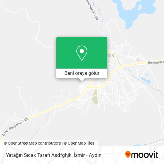 Yatağın Sıcak Tarafı Asdfghjk harita