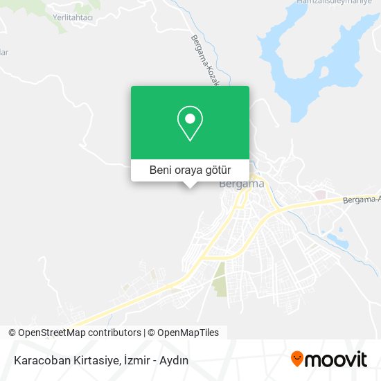 Karacoban Kirtasiye harita