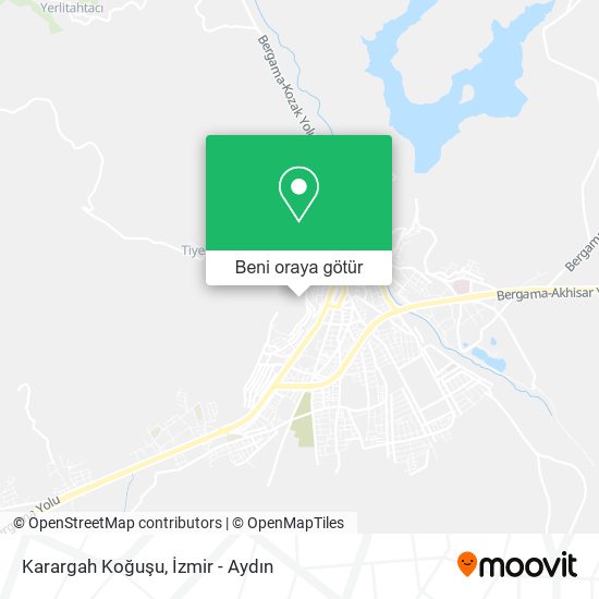 Karargah Koğuşu harita