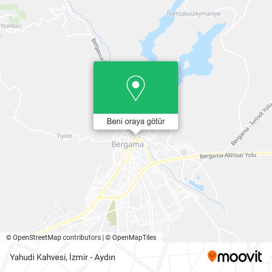 Yahudi Kahvesi harita