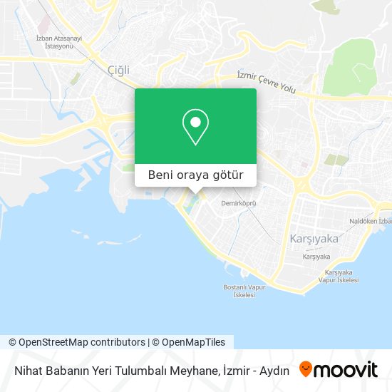 Nihat Babanın Yeri Tulumbalı Meyhane harita