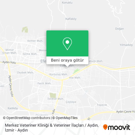 Merkez Veteriner Kliniği & Veteriner İlaçları / Aydın harita