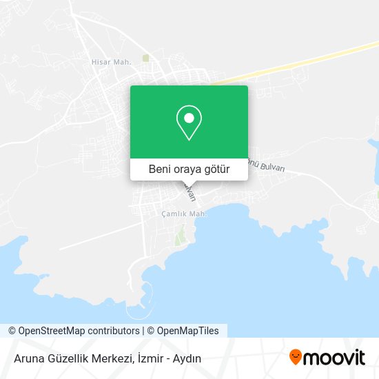 Aruna Güzellik Merkezi harita