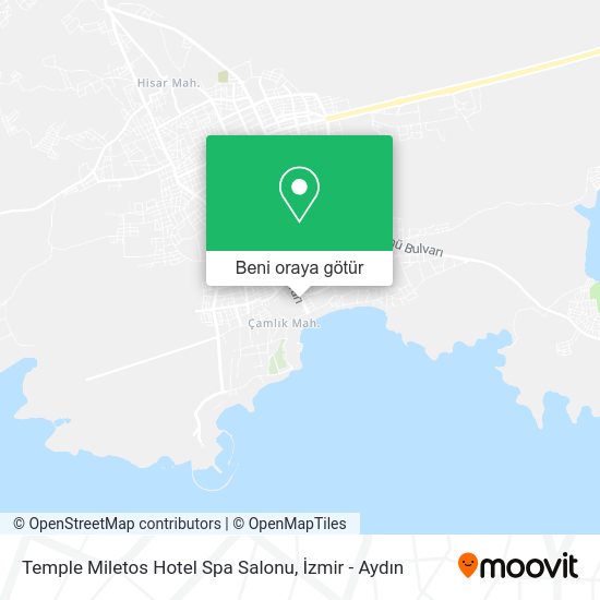 Temple Miletos Hotel Spa Salonu harita