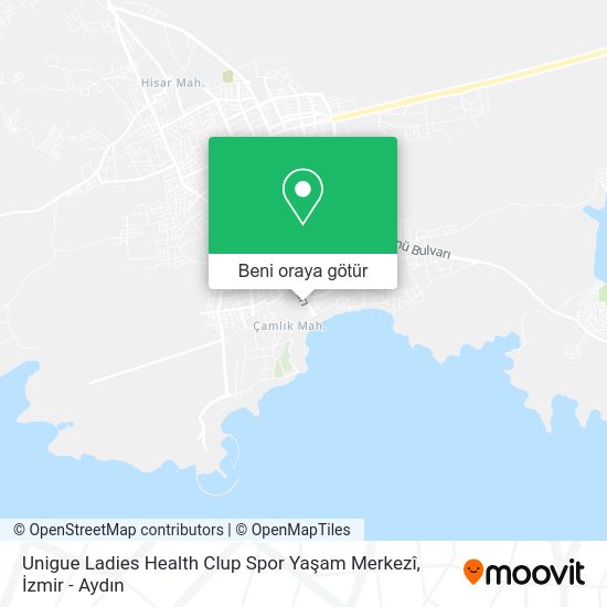 Unigue Ladies Health Clup Spor Yaşam Merkezî harita