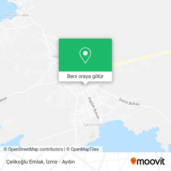Çelikoğlu Emlak harita