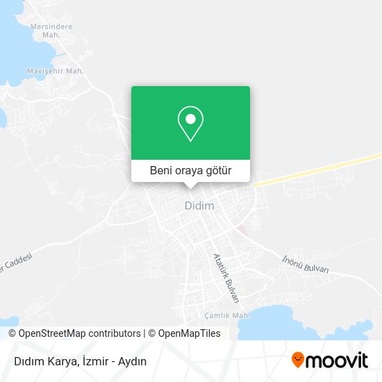 Dıdım Karya harita