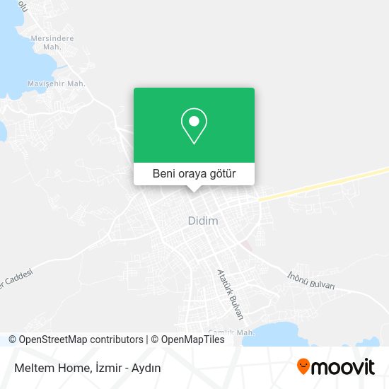 Meltem Home harita