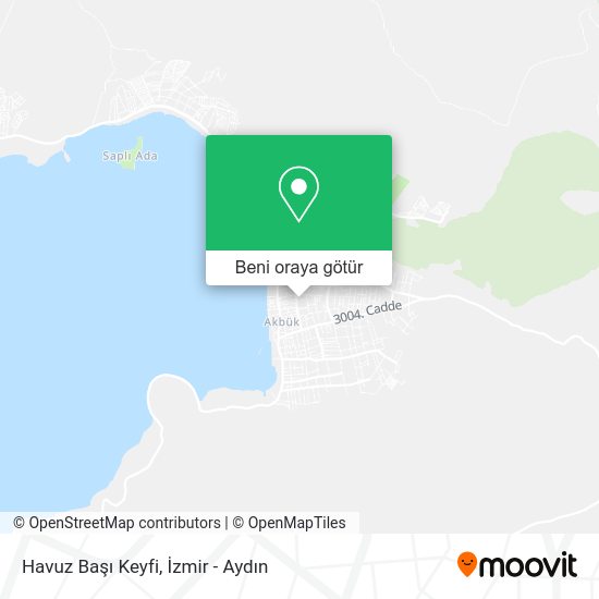 Havuz Başı Keyfi harita