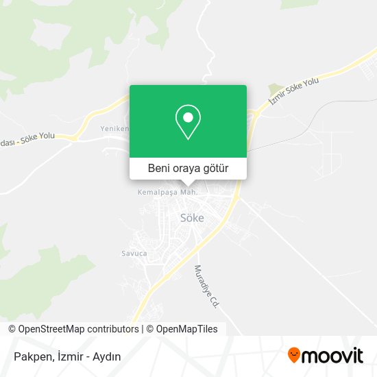 Pakpen harita