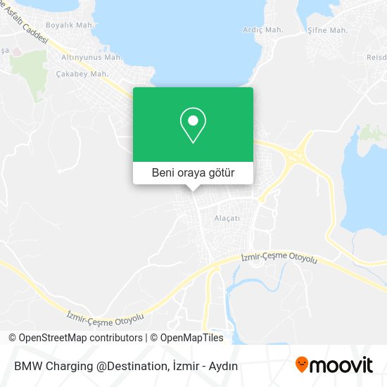 BMW Charging @Destination harita