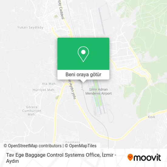 Tav Ege Baggage Control Systems Office harita
