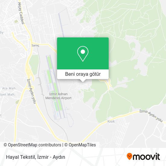 Hayal Tekstil harita