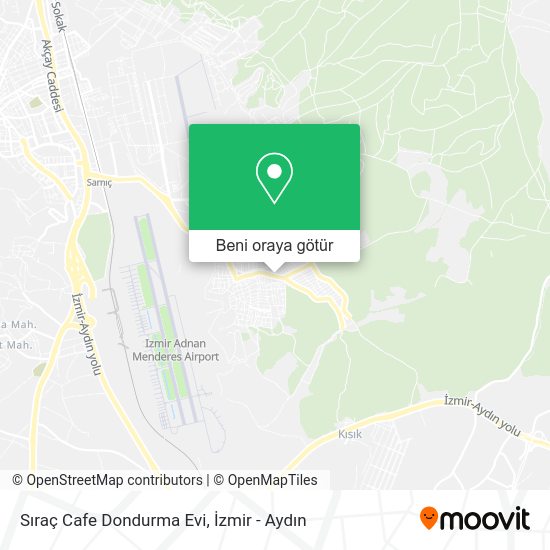 Sıraç Cafe Dondurma Evi harita