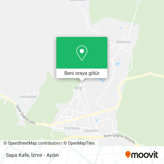 Sapa Kafe harita