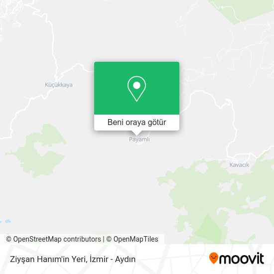 Ziyşan Hanım'in Yeri harita