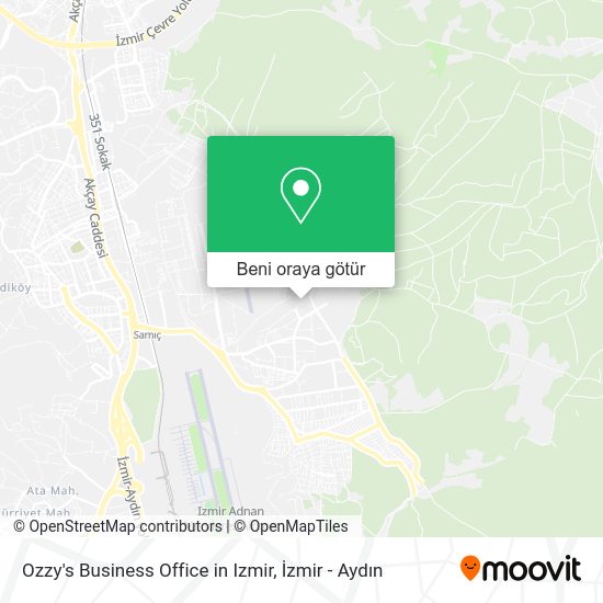 Ozzy's Business Office in Izmir harita