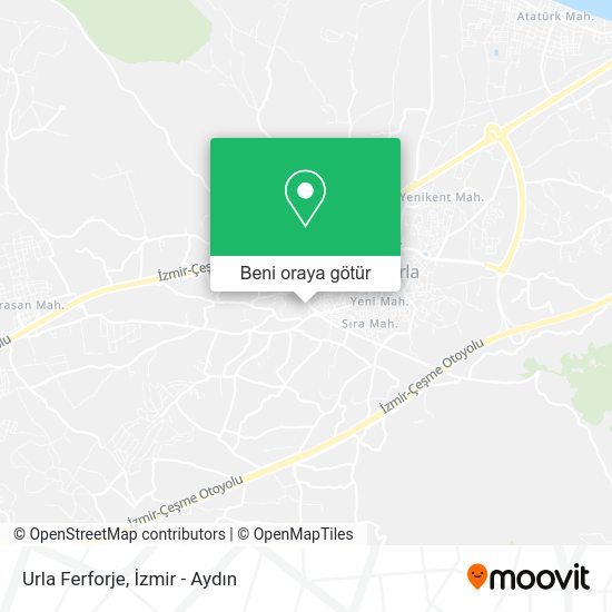 Urla Ferforje harita