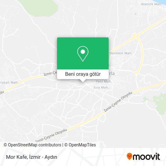 Mor Kafe harita