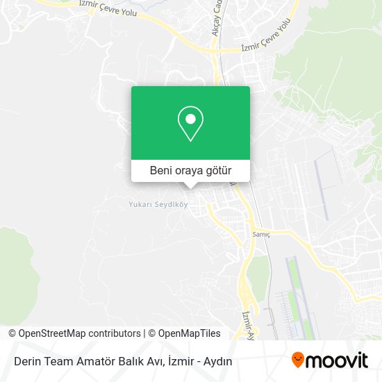 Derin Team Amatör Balık Avı harita